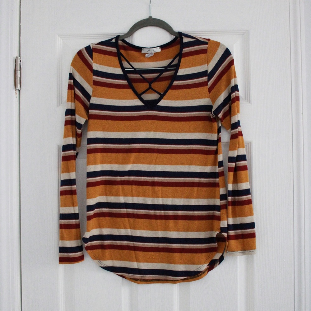 MULTI-STRIPE LONG SLEEVE | GAZE